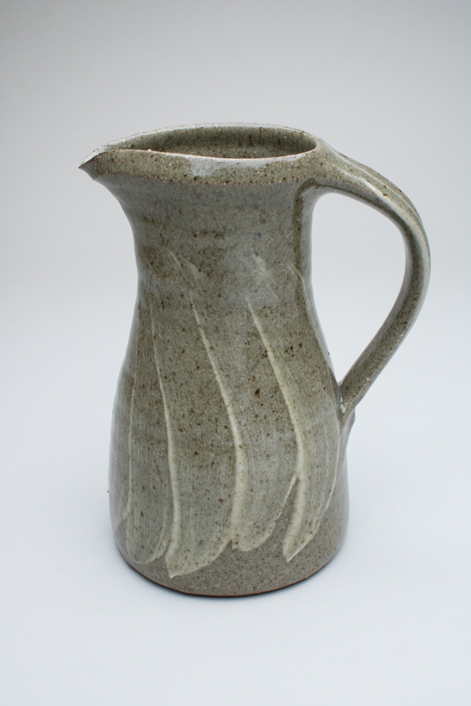 This sturdy ceramic jug, from iconic Leach Pottery, would make a handsome home for wooden utensils. Part of Leach Pottery’s Standard Ware line, each jug is hand-thrown and painted in either Ash Glaze, Tenmoku, or Dolomite. Measures approximately 28.5 cm x 10 cm; £126.00.