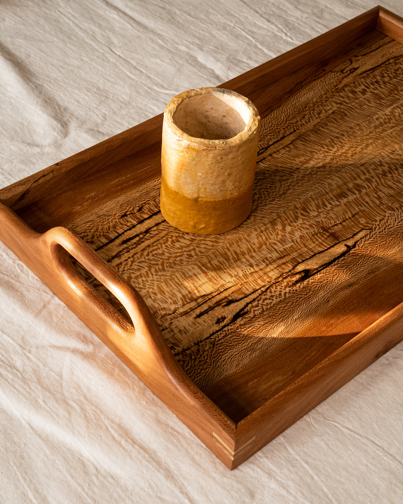 Object of Desire: A Wooden Tray Made from Fallen Trees - The